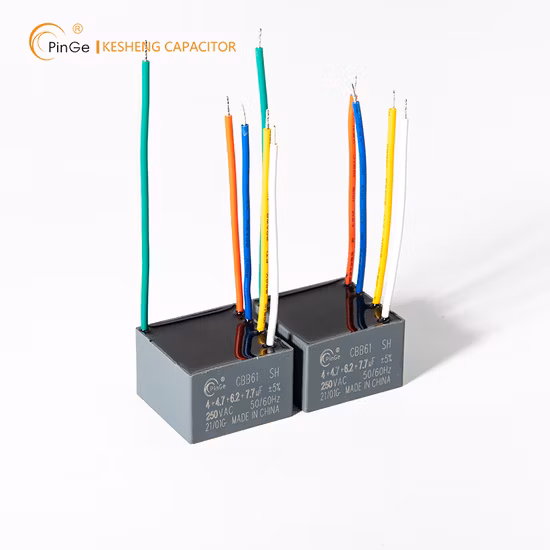 Factory Ks Pinge Cbb61 for AC Film Fan Motor Run Capacitor
